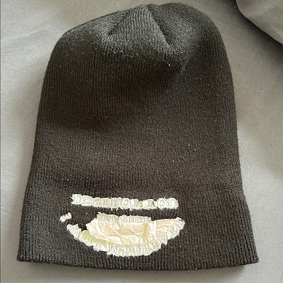 Black Knit Beanie - Picture 5 of 5